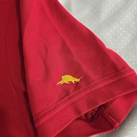 Tommy Bahama USC Trojans Polo Shirt Mens LG Red Short Sleeve Football NCAA Logo - Picture 6 of 10